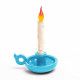 Bugia Lamp Light Blue Seletti dettaglio