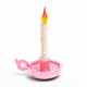 Bugia Lamp Light Pink Seletti vista