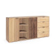 Credenza 2 ante 4 cassetti Nashik Bizzotto vista