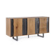 Credenza 2 ante 3 cassetti Garwood Bizzotto vista