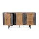 Credenza 2 ante 3 cassetti Garwood Bizzotto dettaglio