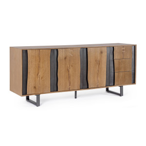 Credenza 3 ante 3 cassetti Garwood