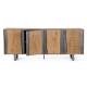 Credenza 3 ante 3 cassetti Garwood Bizzotto dettaglio