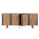 Credenza 3 ante 3 cassetti Garwood Bizzotto dettaglio