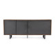 Credenza 3 ante 3 cassetti Garwood Bizzotto vista