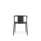 Air-ArmChair Sedia impilabile con braccioli Magis vista