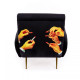 Armchair Black Lipsticks Seletti vista