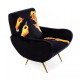 Armchair Black Lipsticks Seletti vista