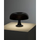 Artemide Nessino Black Special Edition Lampada da tavolo accesa