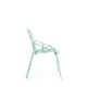 Chair_One Sedia con gambe in alluminio verniciato Magis vista finitura menta