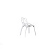 Chair_One Sedia con gambe in alluminio verniciato Magis vista finitura bianca