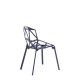 Chair_One Sedia con gambe in alluminio verniciato Magis vista finitura nera