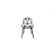 Chair_One Sedia con gambe in alluminio anodizzato Magis vista