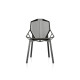 Chair_One Sedia con gambe in alluminio anodizzato Magis dettaglio