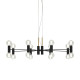 Chandelier Longue L 100 H 50 lampada a sospensione Modo Luce vista