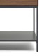 0400015MM41 - Credenza Vedrana 2 ante impiallacciate noce e gambe in acciaio nero 97,5 x 80 cm Kave Home dettaglio