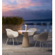 Fade dining table structure ambientazione Plust