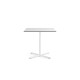 Fade table metal structure 80x80 bianco Plust