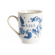 Fabula Tazza Mug floreale blu Marino Bitossi Home vista