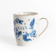 Fabula Tazza Mug floreale blu Marino Bitossi Home vista