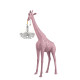 Giraffe in Love M Outdoor rosa Qeeboo vista