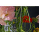 Lampadario Poppy Square Flowers Power H 80 Ø60 VGnewtrend dettaglio