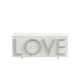 Driade Love Medium Contenitore bianco, grigio chiaro vista