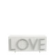 Driade Love Medium Contenitore bianco, grigio chiaro vista