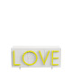 Driade Love Medium Contenitore bianco, giallo fluo vista