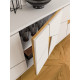 Madia Special 3 ante FGF Mobili Struttura Snow | Telaio interno Oak | Pannelli esterni Snow