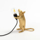 Mouse Lamp Step Gold Seletti vista