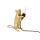 Mouse Lamp Step Gold Seletti vista