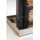 Original Ptolomeo H 160 Libreria Nero-Inox Opinion Ciatti dettaglio