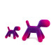 Puppy cane astratto medium bicolore effetto velluto Magis vista