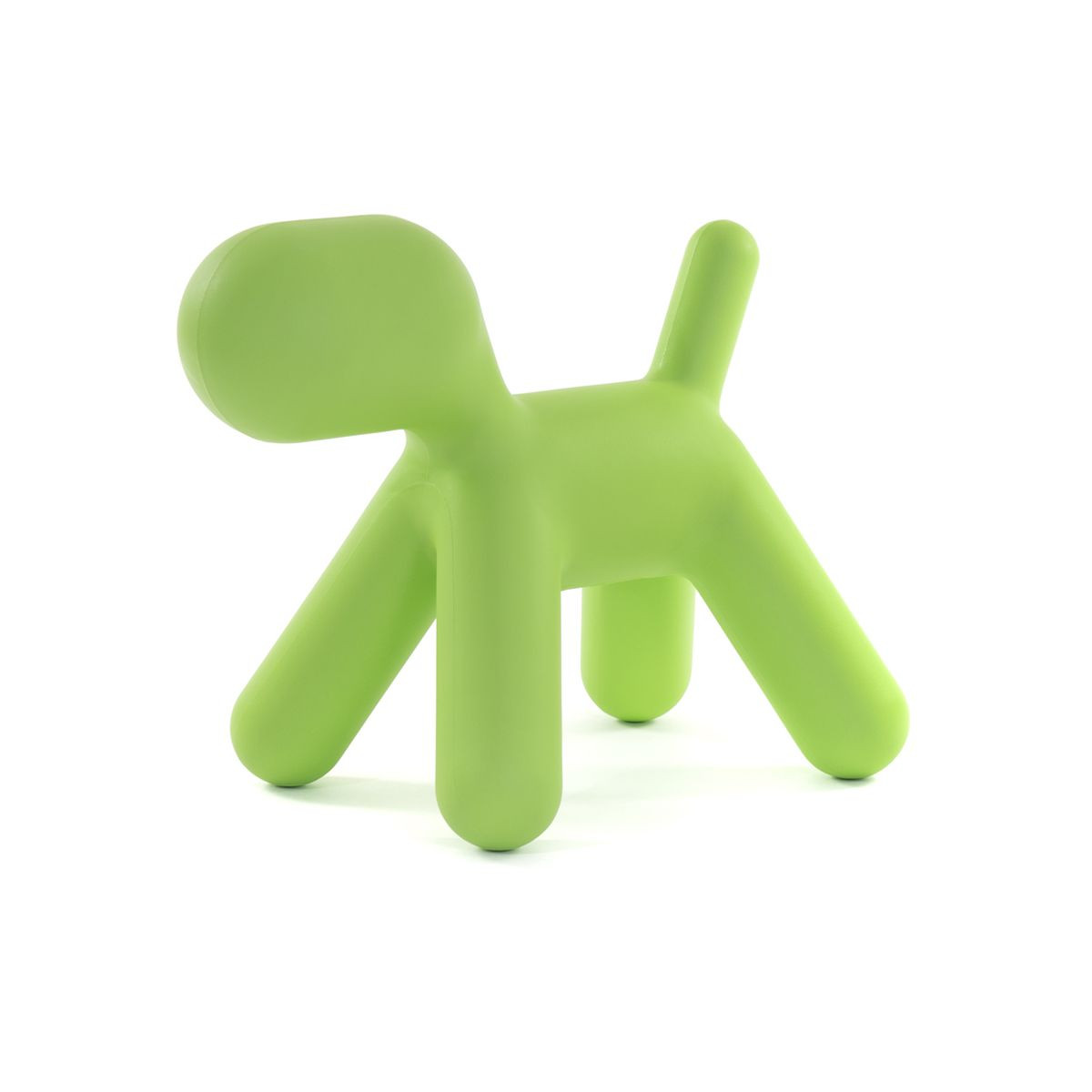 Puppy cane astratto medium colorato