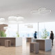 Artemide Ripple Cluster 3 lampada a sospensione ambientazione