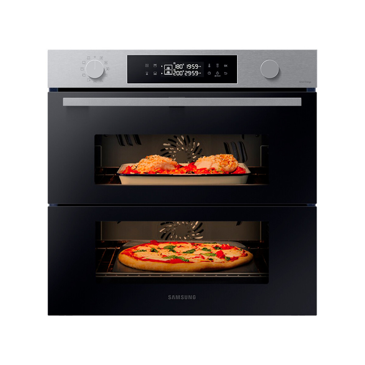 Samsung Forno Dual Cook Flex™ Serie 4 76L NV7B4540VBS