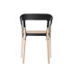 Steelwood Chair Sedia con braccioli Magis vista