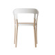 Steelwood Chair Sedia con braccioli Magis vista