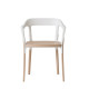 Steelwood Chair Sedia con braccioli Magis vista