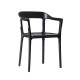 Steelwood Chair Sedia con braccioli Magis vista