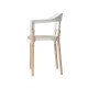 Steelwood Chair Sedia con braccioli Magis vista