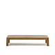 Tavolino Forcanera in teak massiccio 150 x 71 cm Kave Home vista