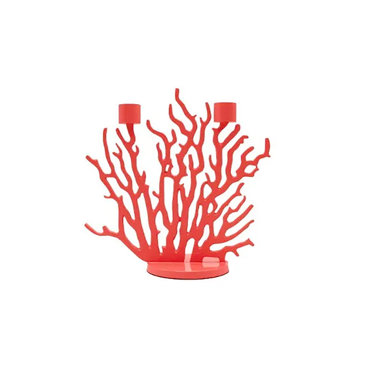 Driade Tenochtitlan Mini Candelabro rosso