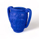 Magna Graecia Terracotta Amphora Blue Seletti vista