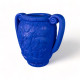 Magna Graecia Terracotta Amphora Blue Seletti vista