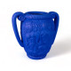 Magna Graecia Terracotta Amphora Blue Seletti vista