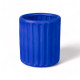 Magna Graecia Terracotta Vaso con sottovaso Dorico Blue Seletti vista