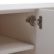 Buffet Vedrana 3 ante DM laccato bianco 195 x 80 cm Kave Home dettaglio